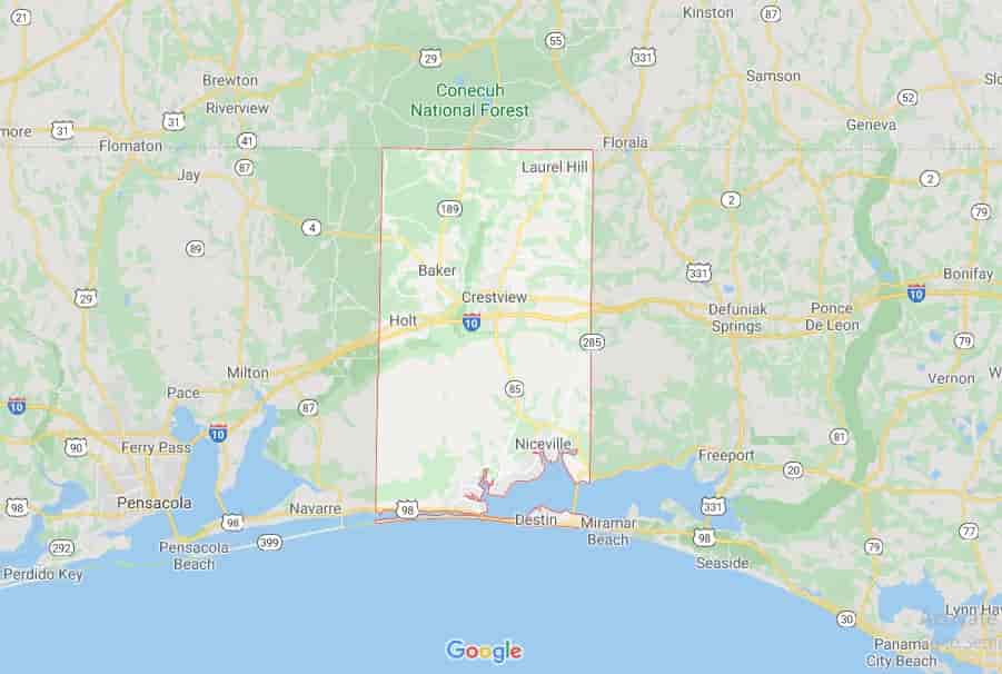 Okaloosa County Land For Sale Get Land Florida